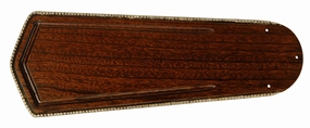 Type 1 Custom Carved Series 56" Blades Walnut/Vintage Madera indoor electric fans with remote control