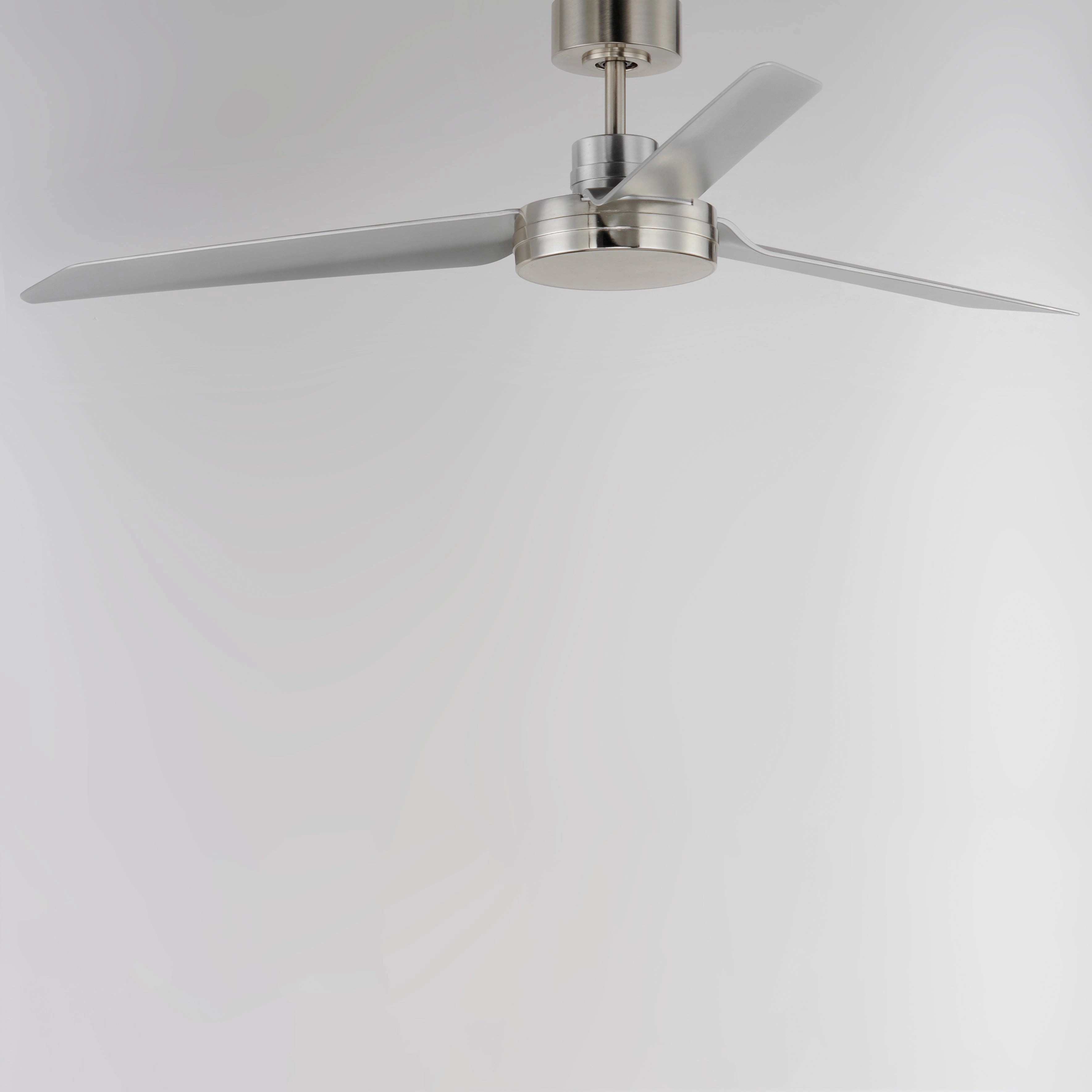 Ultra Slim 52"Outdoor Ceiling Fan Satin Nickel