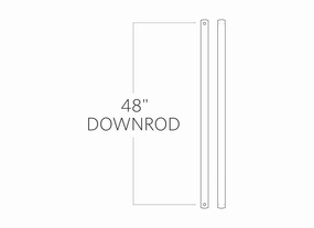 Universal Downrod Dark Weathered Zinc whisper-quiet fans for bedrooms and offices