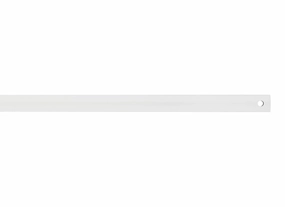 Universal Downrod Matte White lightweight fans for moving around easily