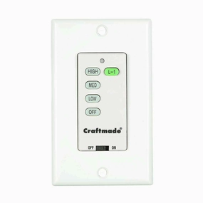 Universal Intelligent Controls Wall Control Only White compact electric fans for small spaces