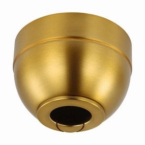 Universal Slope Ceiling Canopy Kit Burnished Brass high-speed electric fans for better airflow