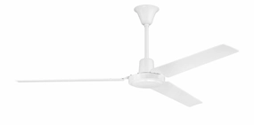 Utility 56"Ceiling Fan White adjustable fans for targeted cooling