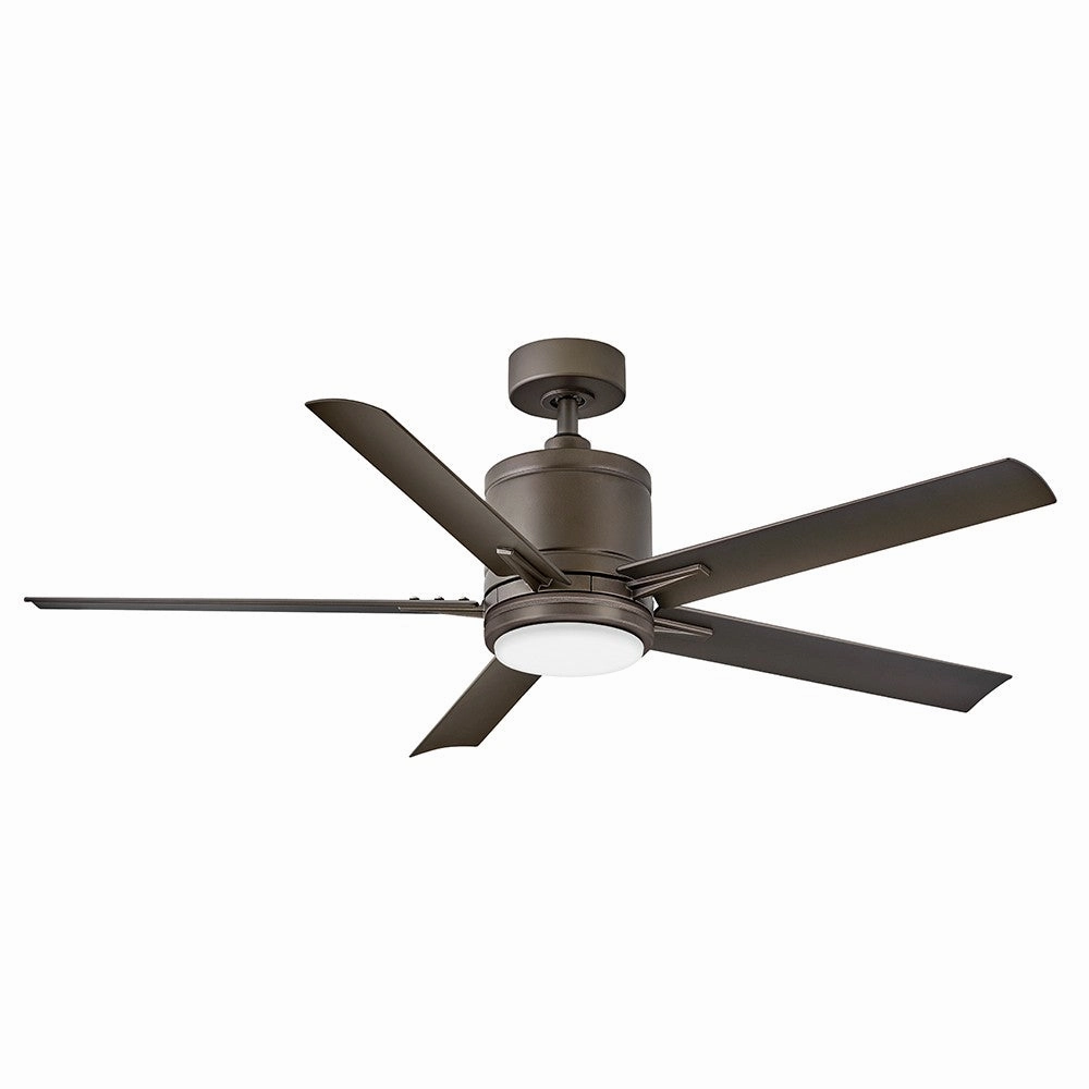 Vail 52" LED Smart Fan Metallic Matte Bronze outdoor exterior fans for patio cooling