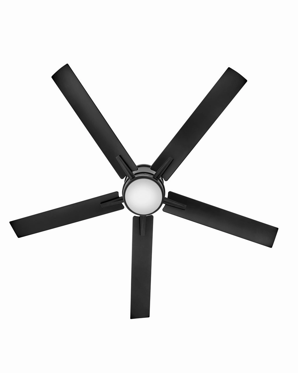 Vail Flush 52"Ceiling Fan Matte Black