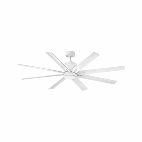 Vantage 66" LED Smart Fan quiet ceiling fans with remote control