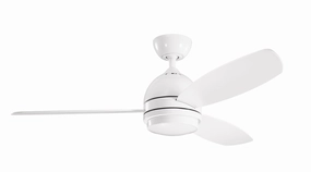 Vassar 52"Ceiling Fan White best electric fans for daily use