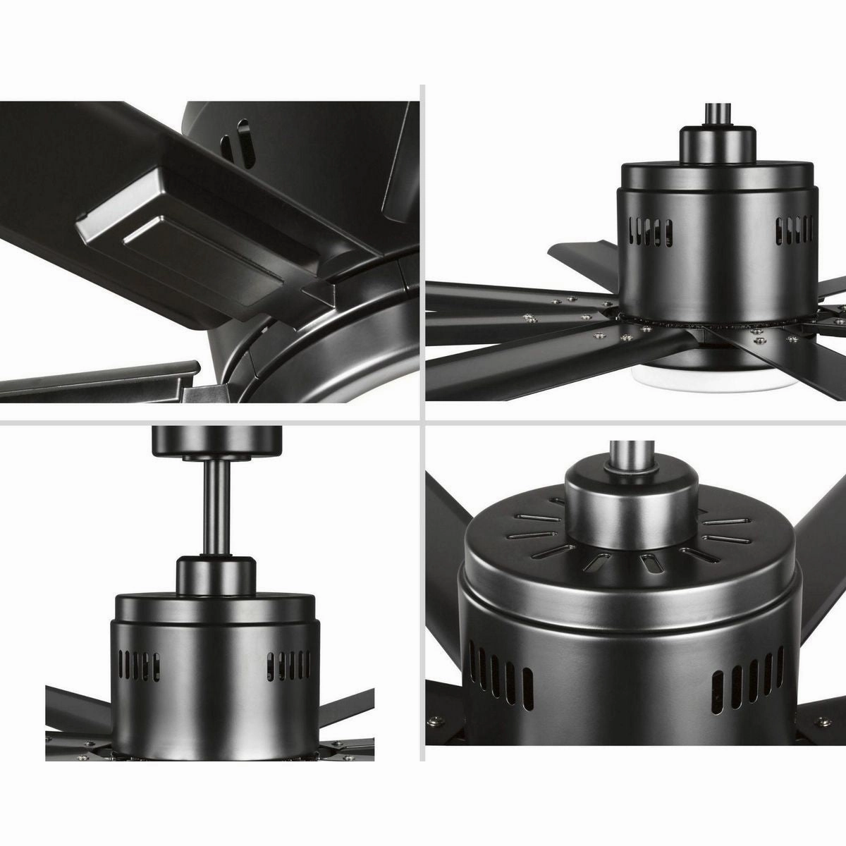 Vast 72"Ceiling Fan Black