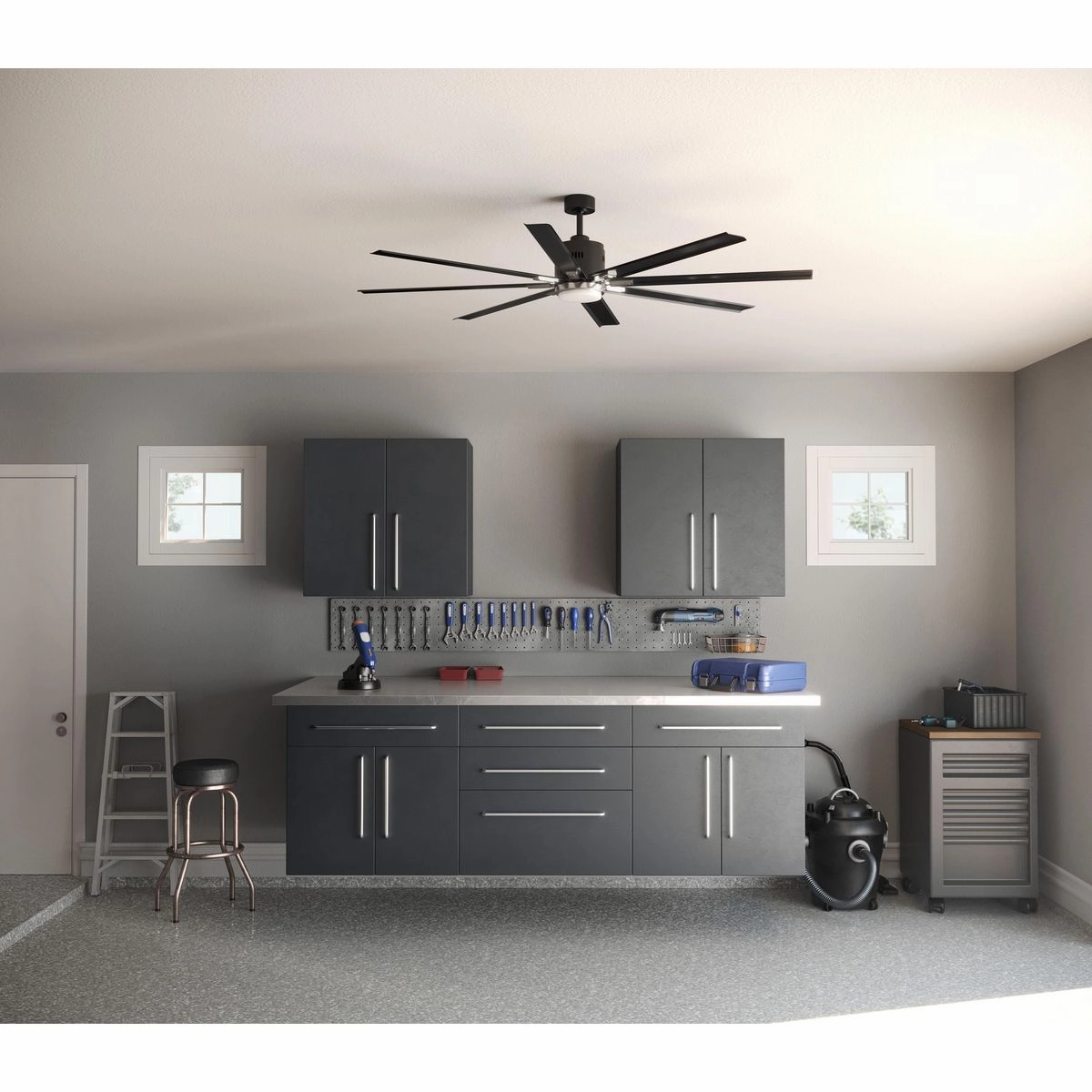 Vast 72"Ceiling Fan Black
