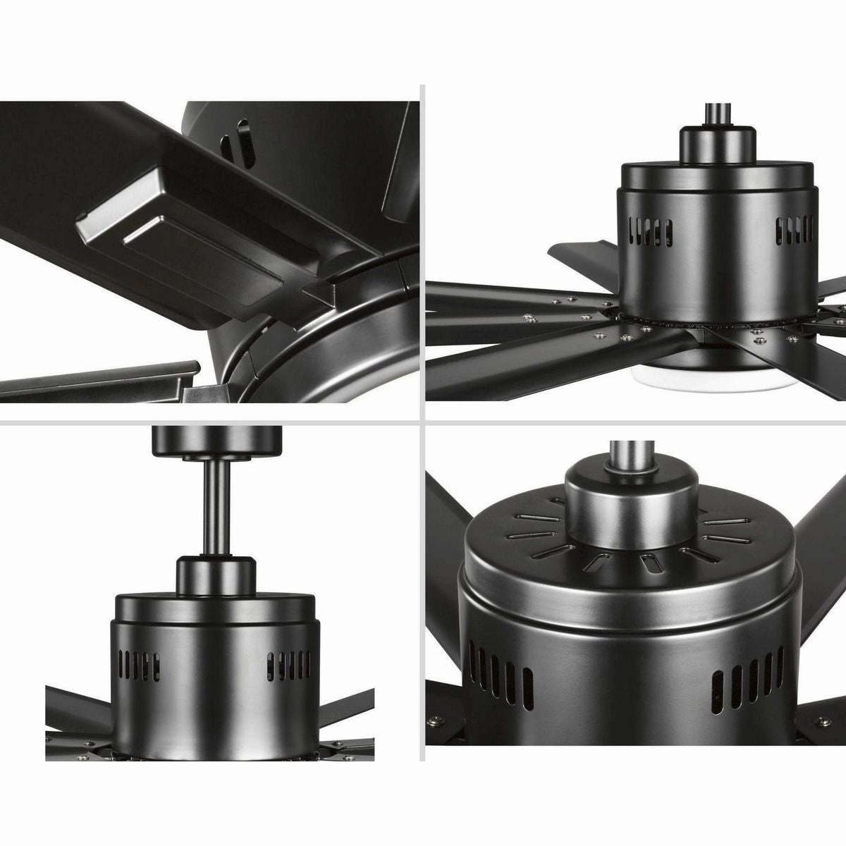 Vast 72"Ceiling Fan Black