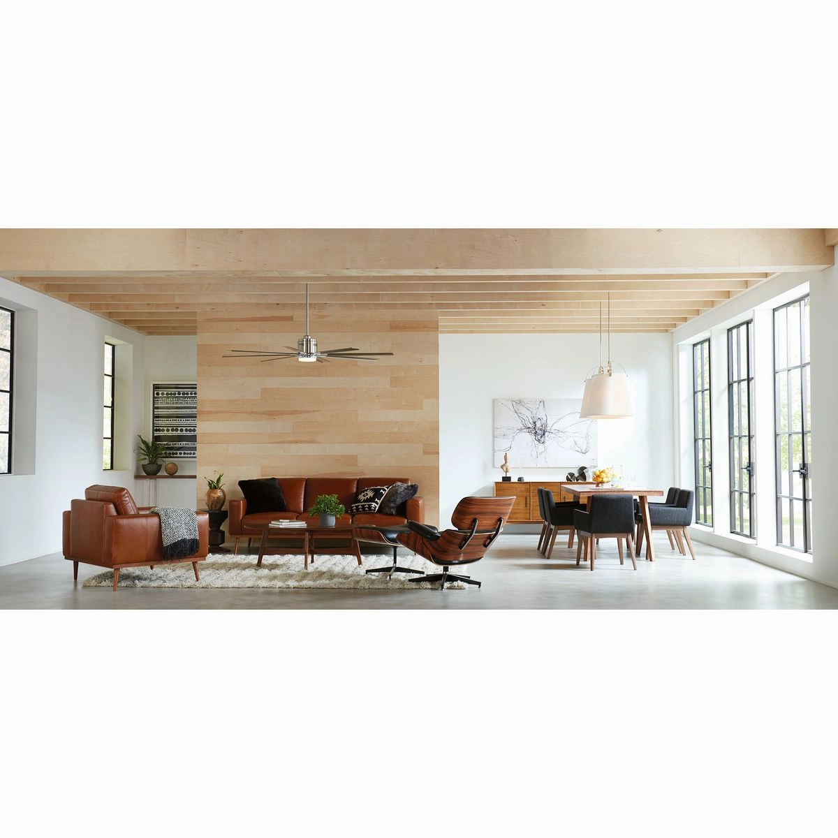 Vast 72"Ceiling Fan Brushed Nickel