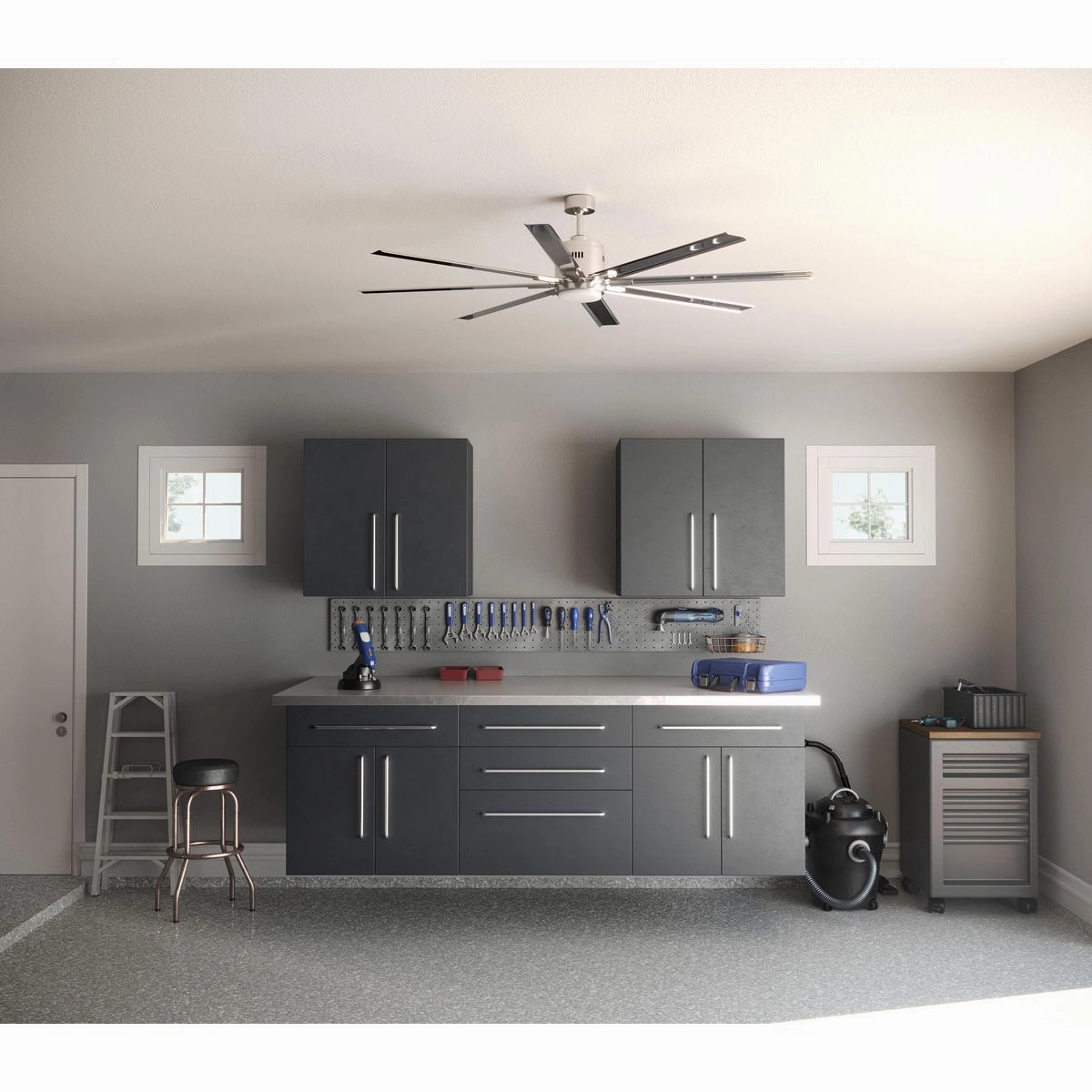 Vast 72"Ceiling Fan Brushed Nickel