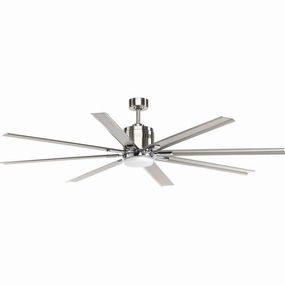 Vast 72"Ceiling Fan Brushed Nickel lightweight fans for moving around easily