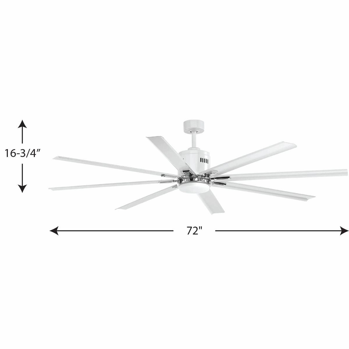 Vast 72"Ceiling Fan White