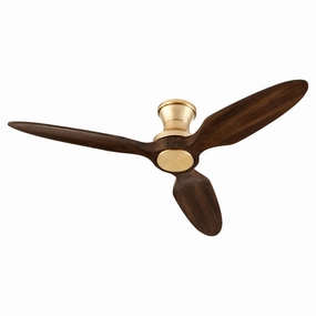 Veleta 56" Ceiling Fan Aged Brass versatile medium fans for any space