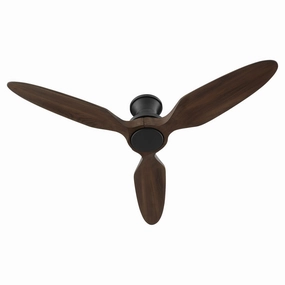 Veleta 56" Ceiling Fan Matte Black portable medium fans with handle design