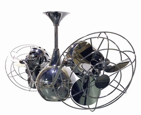 Vent-Bettina 42"Ceiling Fan Black Nickel whisper-quiet fans for bedrooms and offices