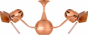 Vent-Bettina 42"Ceiling Fan Brushed Copper best small fans for home and travel