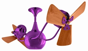 Vent-Bettina 42"Ceiling Fan Light Purple best small fans for home and travel