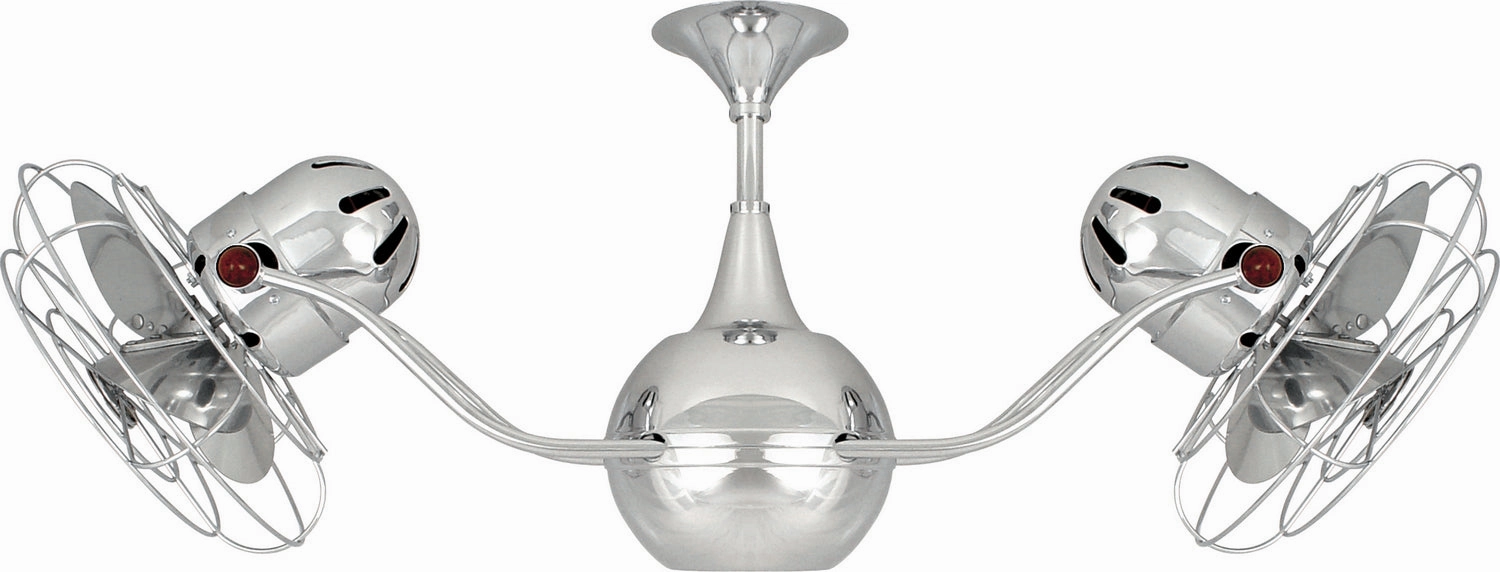 Vent-Bettina 42"Ceiling Fan Polished Chrome