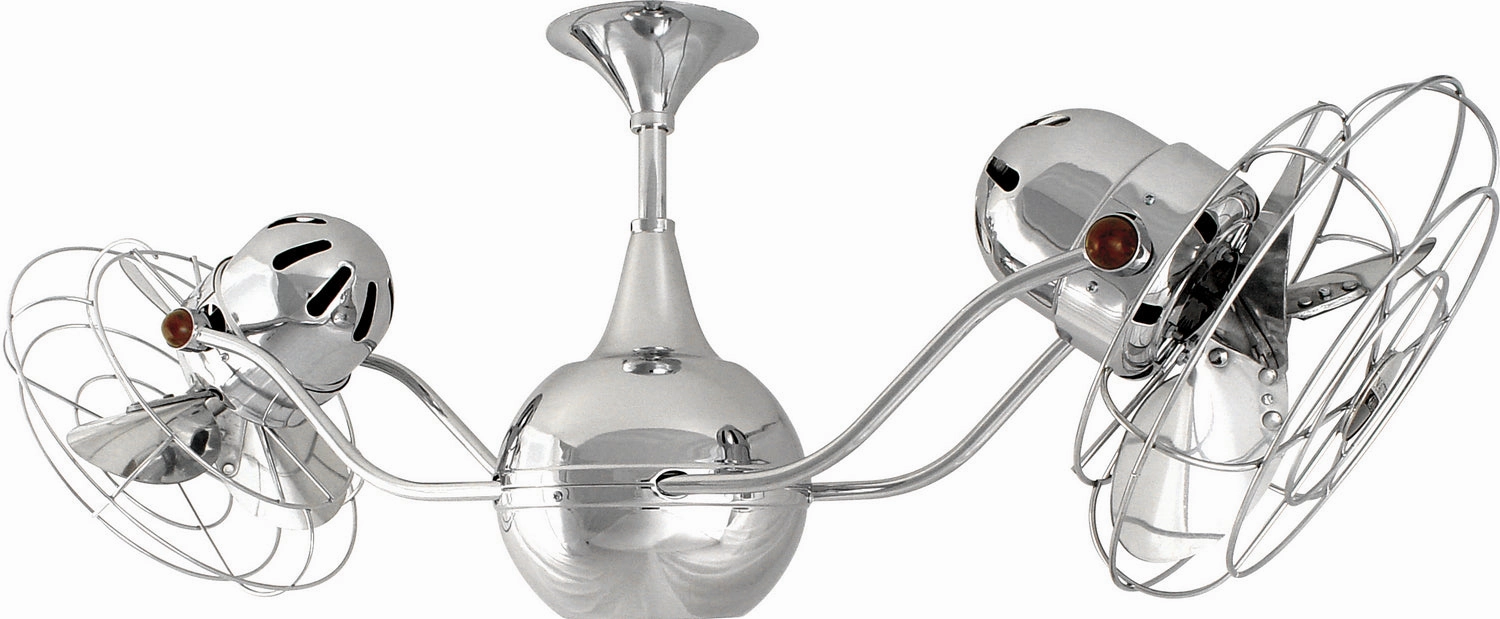 Vent-Bettina 42"Ceiling Fan Polished Chrome