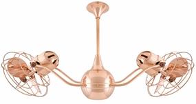 Vent-Bettina 42"Ceiling Fan Polished Copper quiet small fans for desk or nightstand