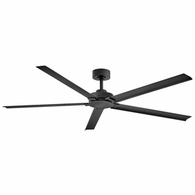Vento 60" Smart Fan Matte Black lightweight fans for moving around easily