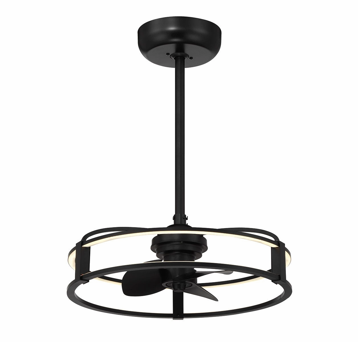 Vesta LED Fan D'Lier Matte Black