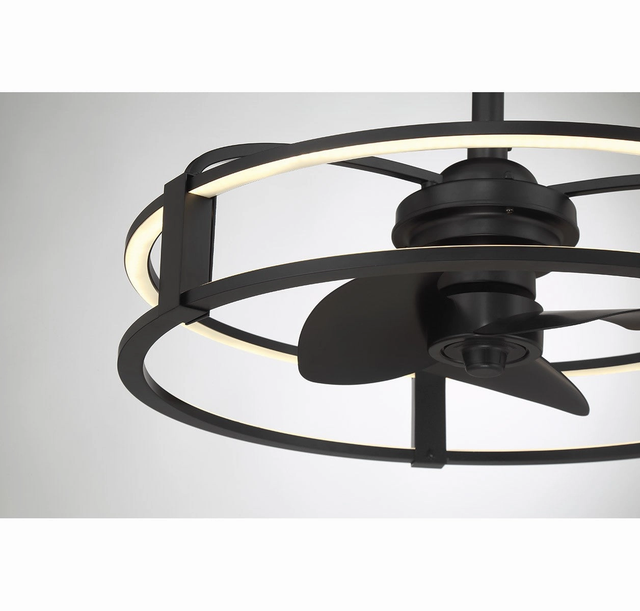 Vesta LED Fan D'Lier Matte Black