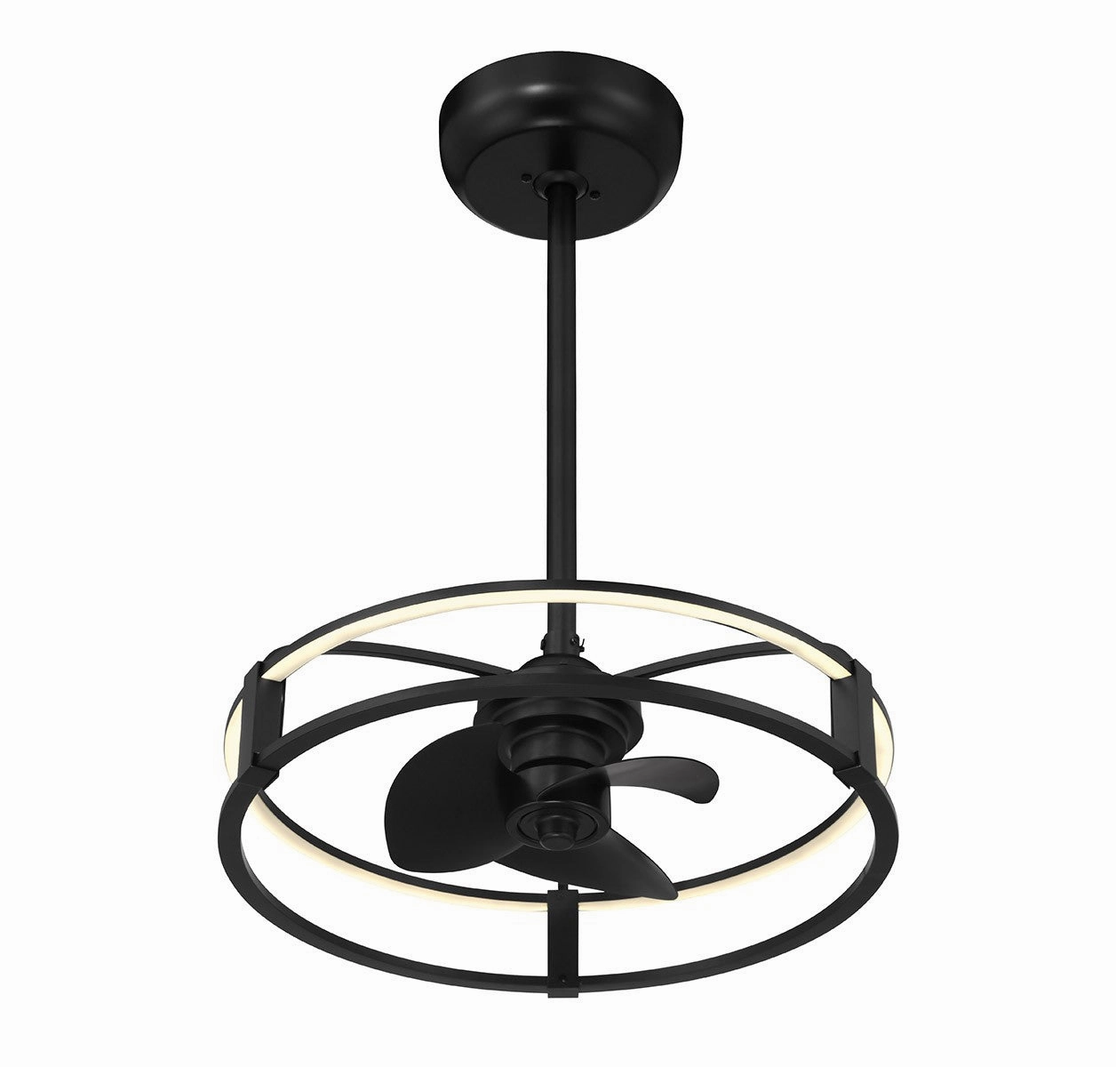Vesta LED Fan D'Lier Matte Black