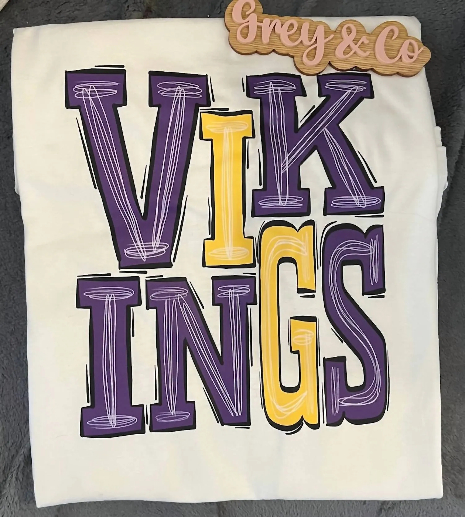 Viking Sweatshirt In White