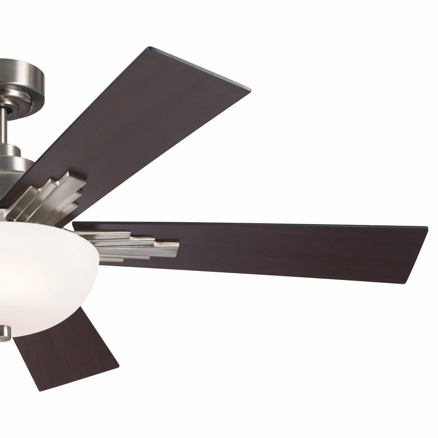 Vinea 52"Ceiling Fan Brushed Stainless Steel