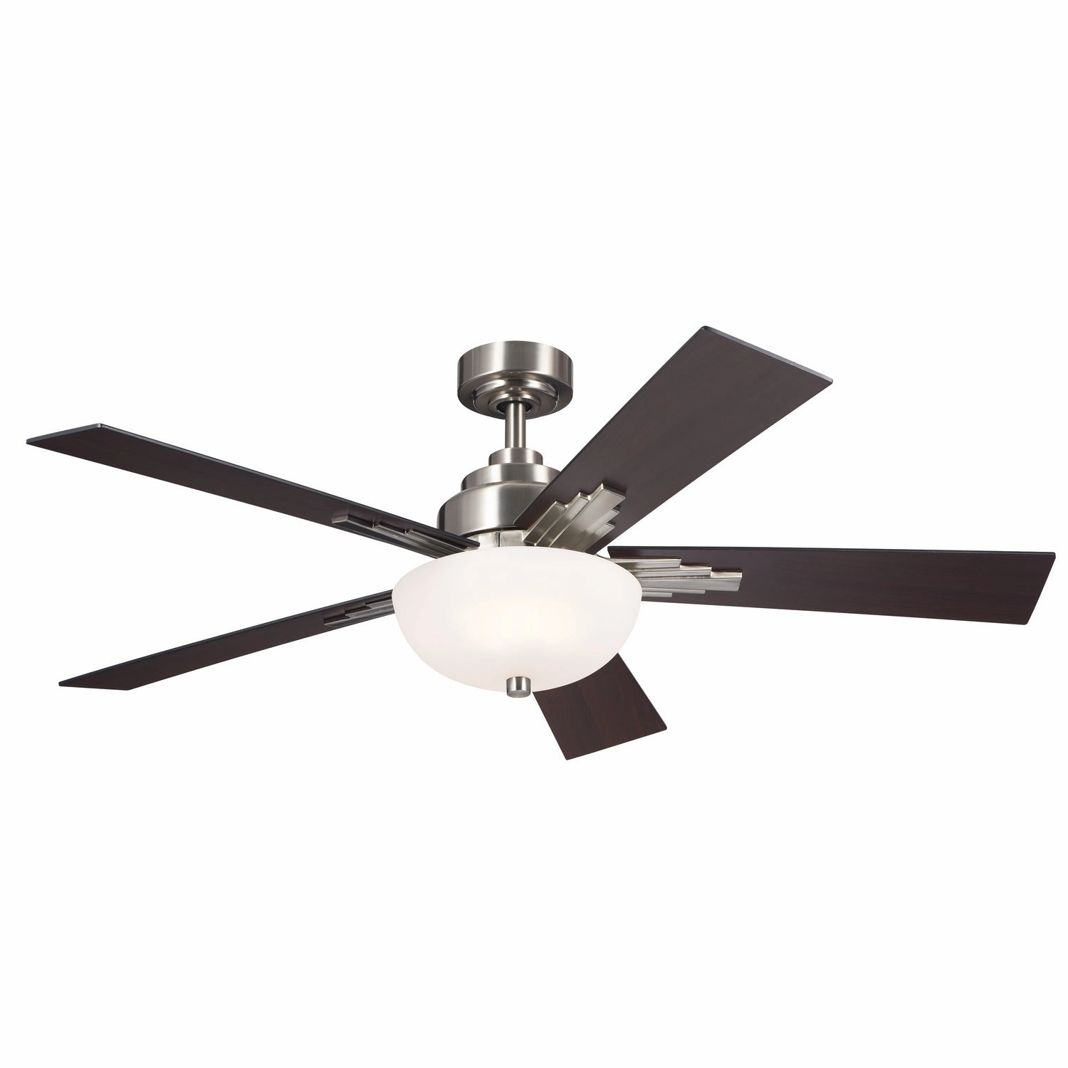 Vinea 52"Ceiling Fan Brushed Stainless Steel