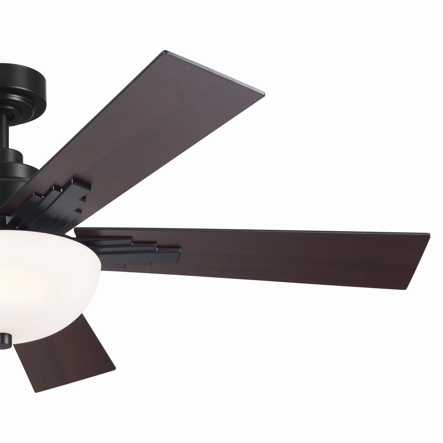 Vinea 52"Ceiling Fan Satin Black