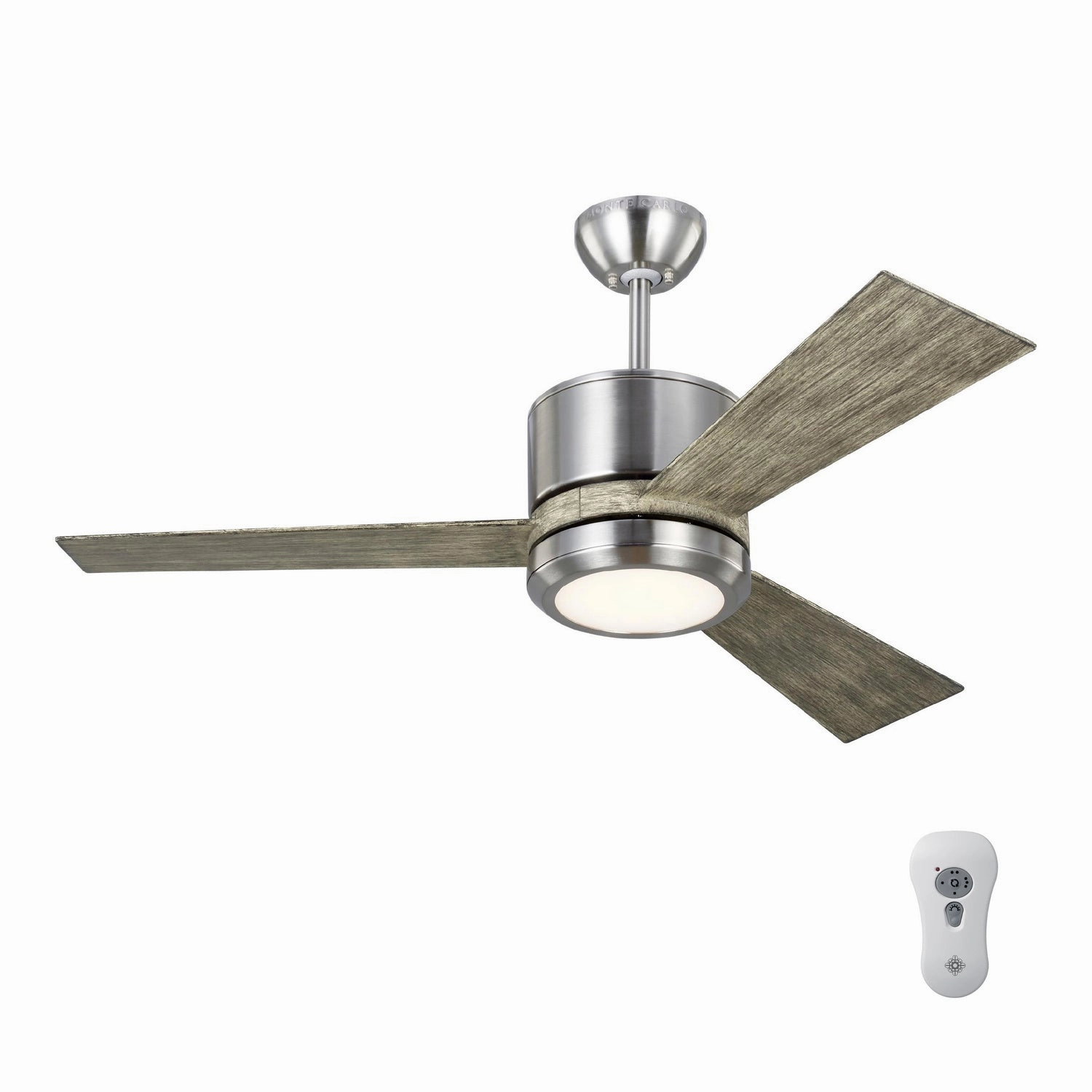 Vision 42"Ceiling Fan Brushed Steel