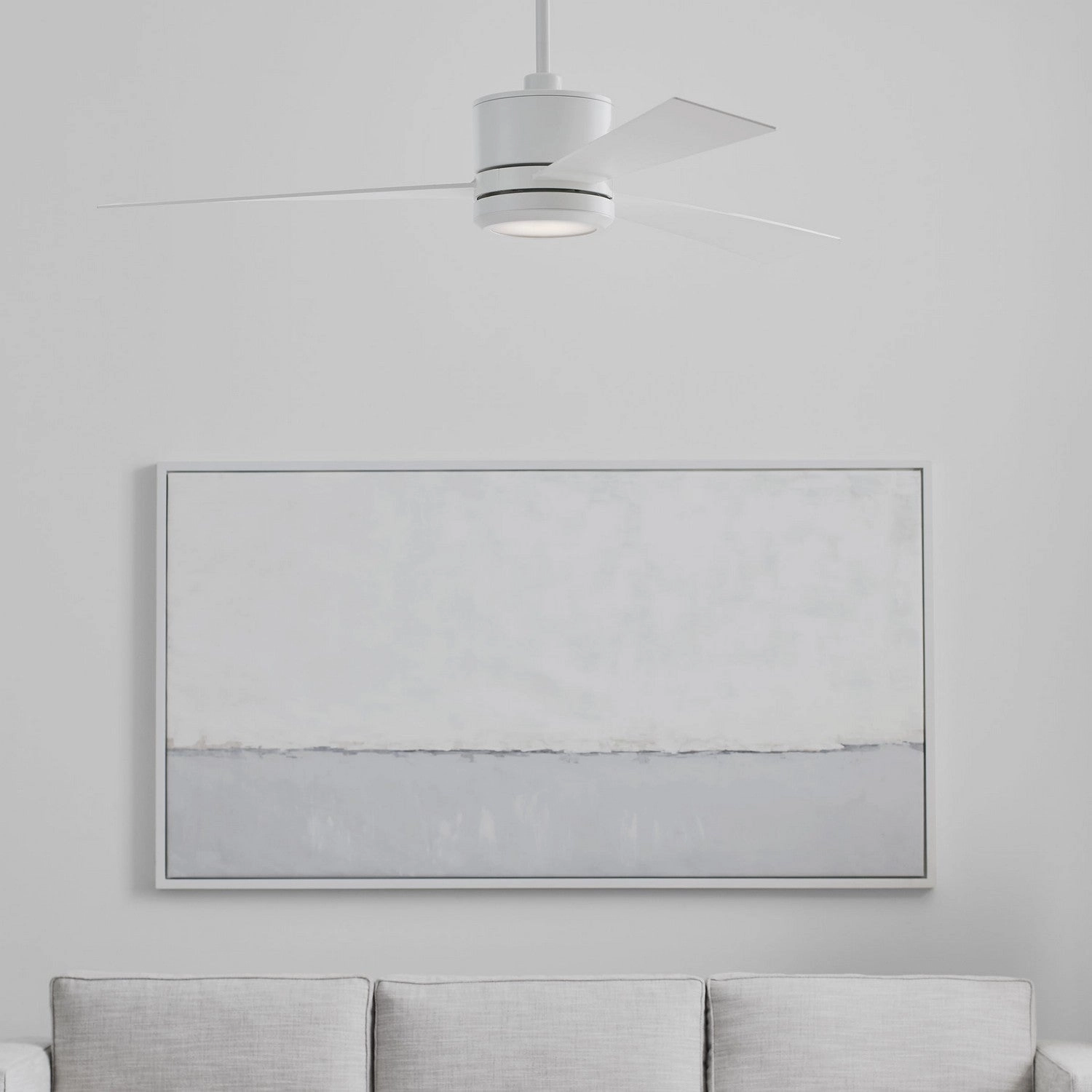 Vision 52" Ceiling Fan Matte White