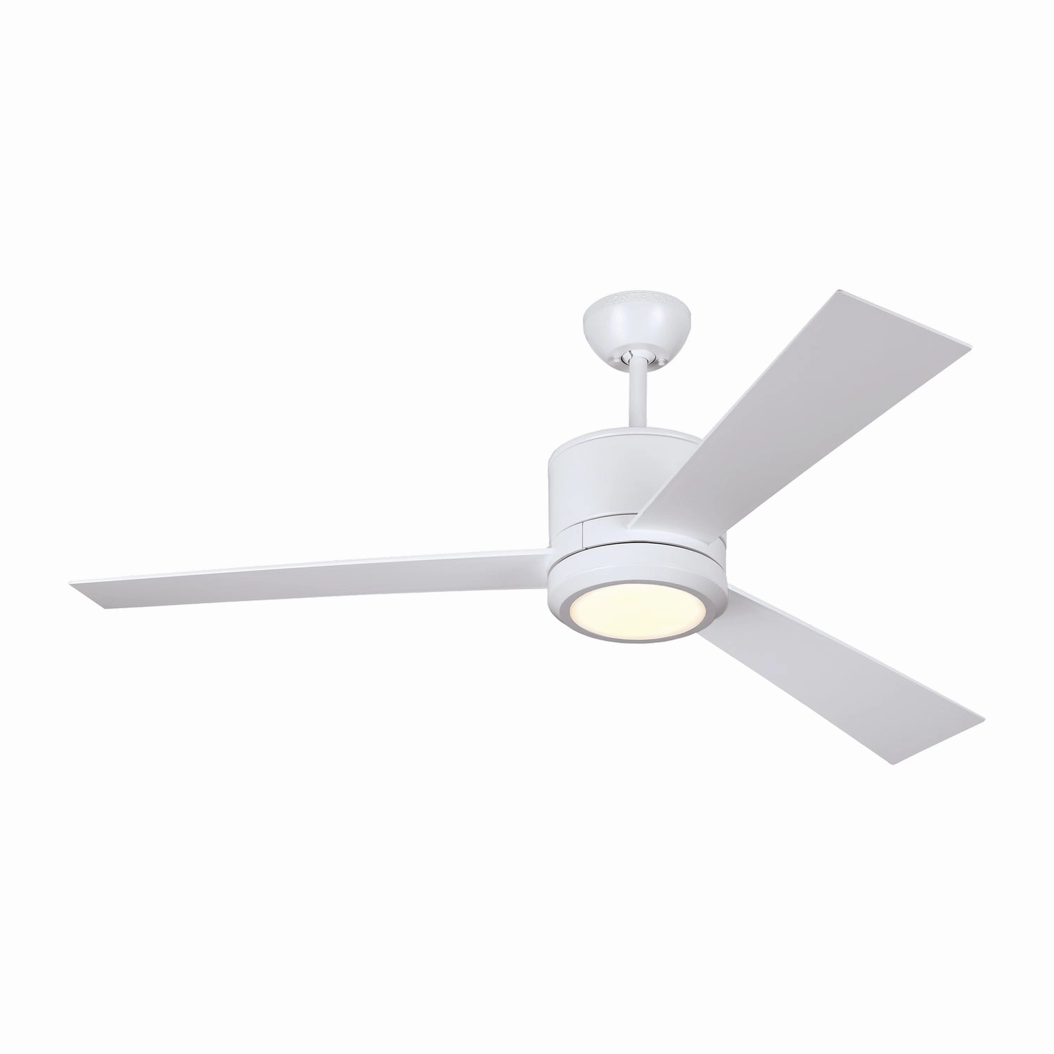 Vision 52" Ceiling Fan Matte White lightweight fans for moving around easily