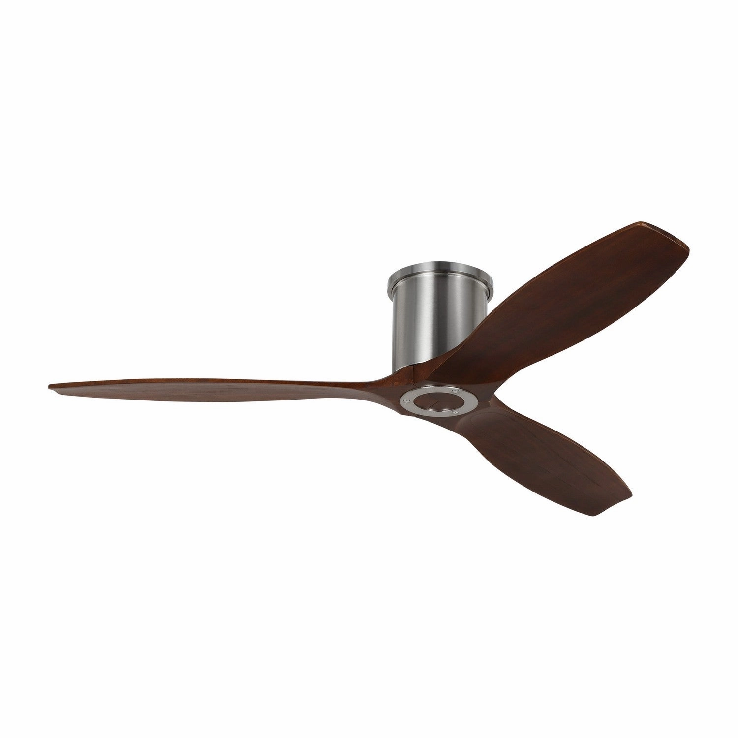 Visual Comfort Fan Collins 52" Smart Hugger DC Ceiling Fan with Carved Wooden Blades and Remote Control