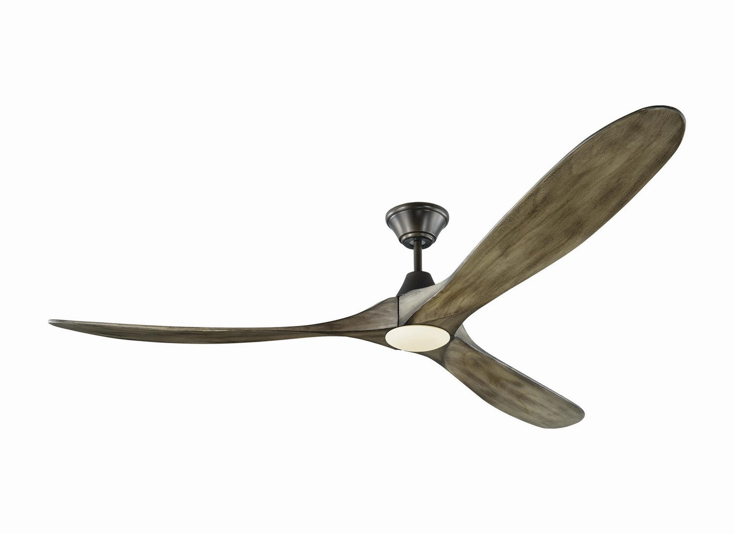 Visual Comfort Fan Maverick DC Indoor/Outdoor Ceiling Fan with Dimmable LED light and 6 Speed Remote Control