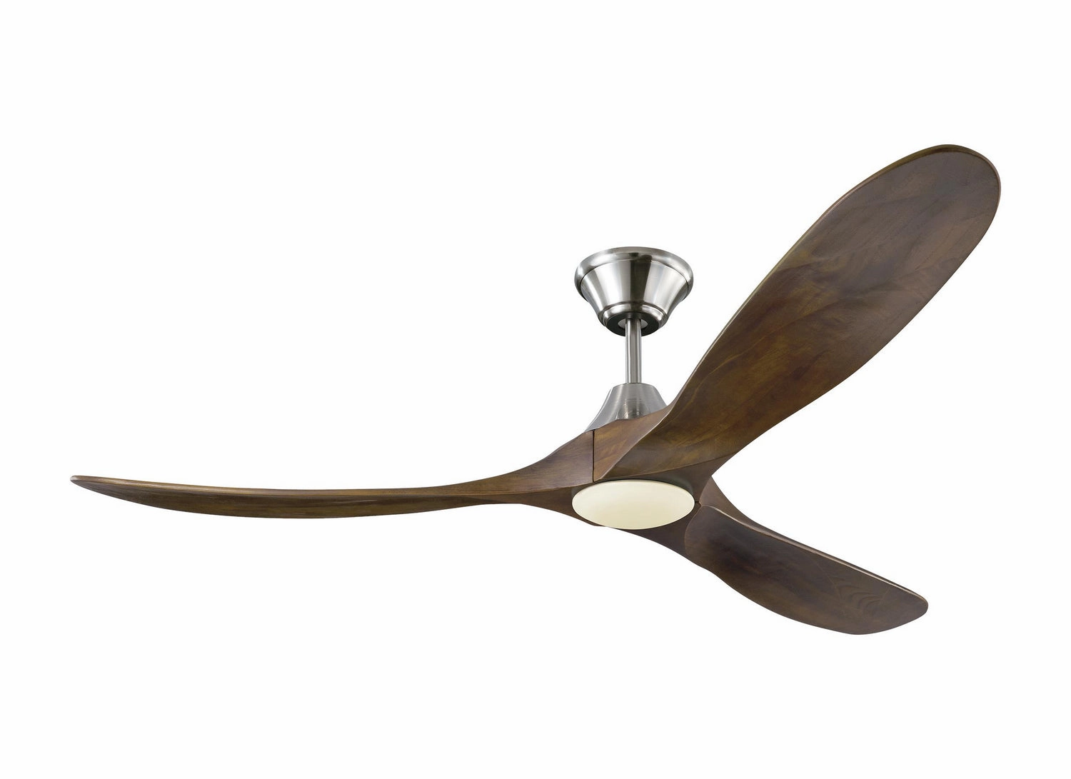Visual Comfort Fan Maverick DC Indoor/Outdoor Ceiling Fan with Dimmable LED light and 6 Speed Remote Control
