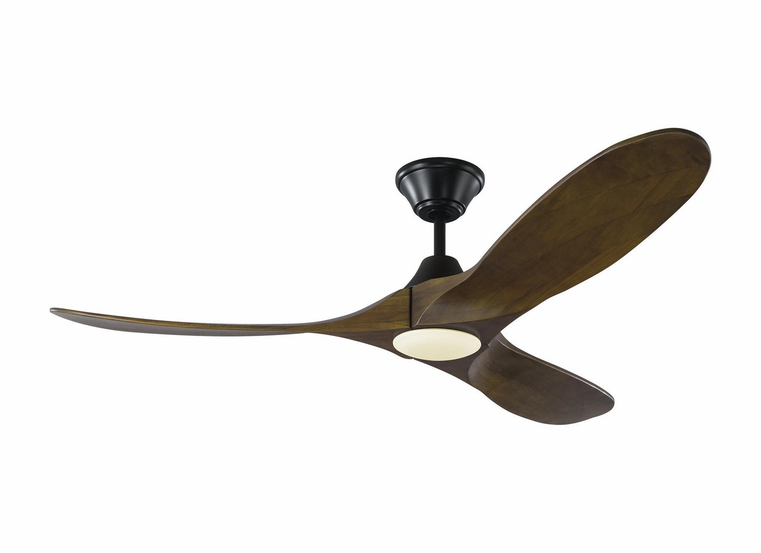 Visual Comfort Fan Maverick DC Indoor/Outdoor Ceiling Fan with Dimmable LED light and 6 Speed Remote Control