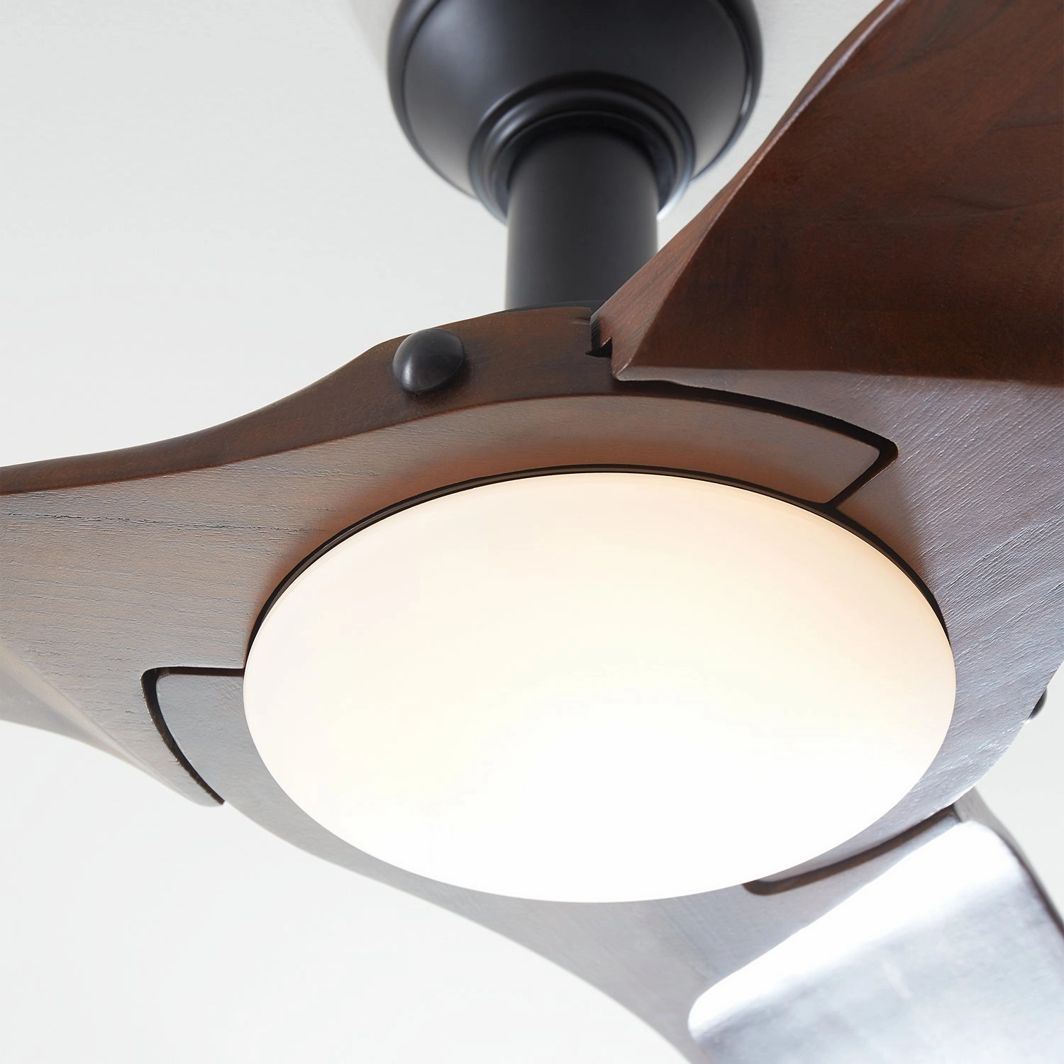 Visual Comfort Fan Minimalist Indoor/Outdoor DC Ceiling Fan with 16W LED and Remote