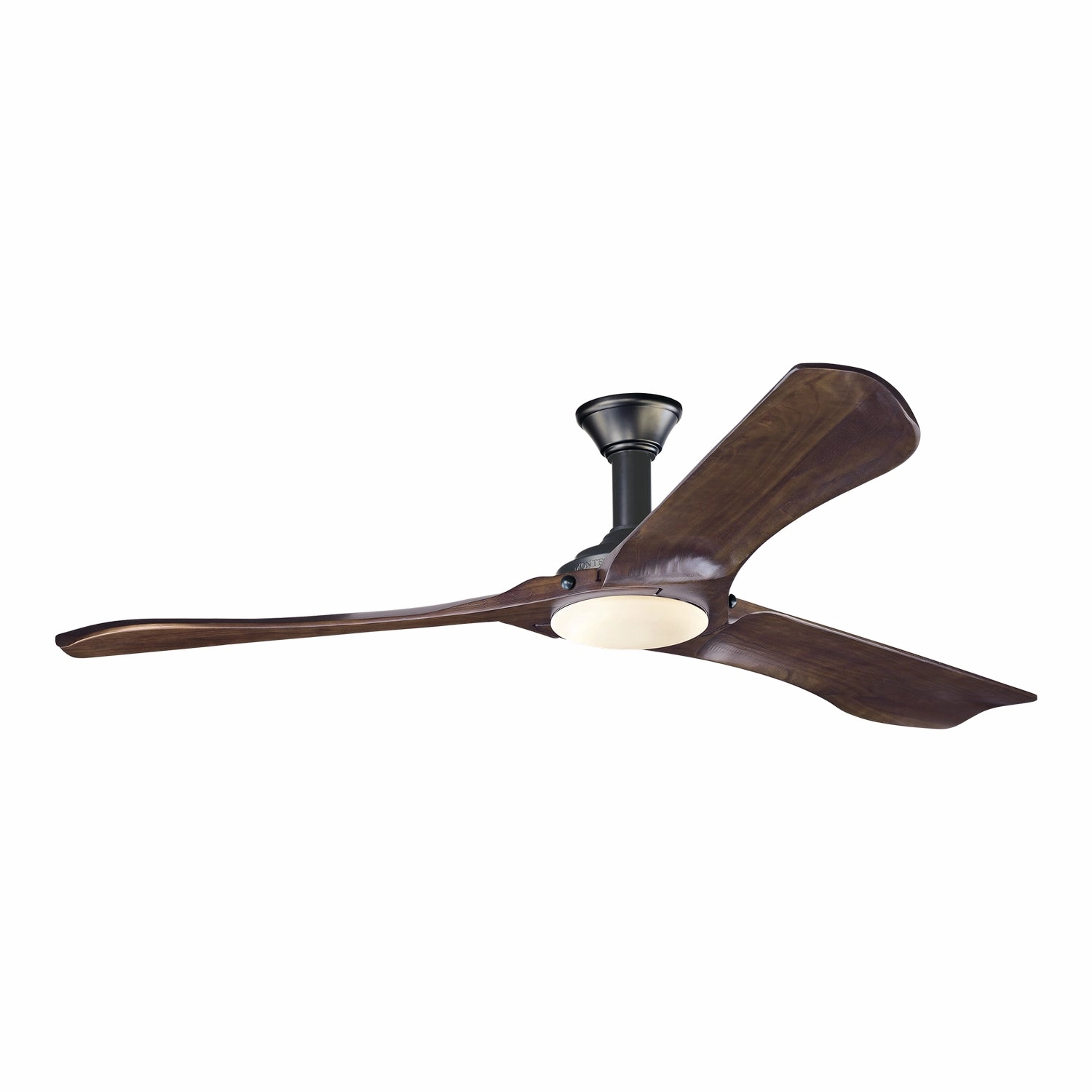 Visual Comfort Fan Minimalist Indoor/Outdoor DC Ceiling Fan with 16W LED and Remote