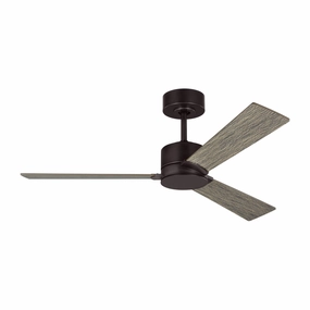 Visual Comfort Fan Rozzen DC Indoor/Outdoor Ceiling Fan with 6 Speed Remote Control outdoor fans store with multiple collections