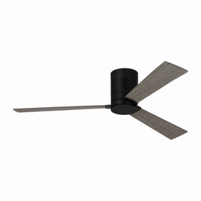 Visual Comfort Fan Rozzen Flushmount DC Indoor/Outdoor Ceiling Fan with 6 Speed Remote Control automatic hand dryers for bathroom use