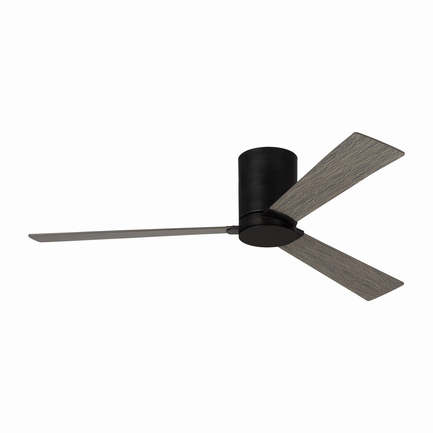 Visual Comfort Fan Rozzen Flushmount DC Indoor/Outdoor Ceiling Fan with 6 Speed Remote Control Energy-efficient ceiling fan with remote