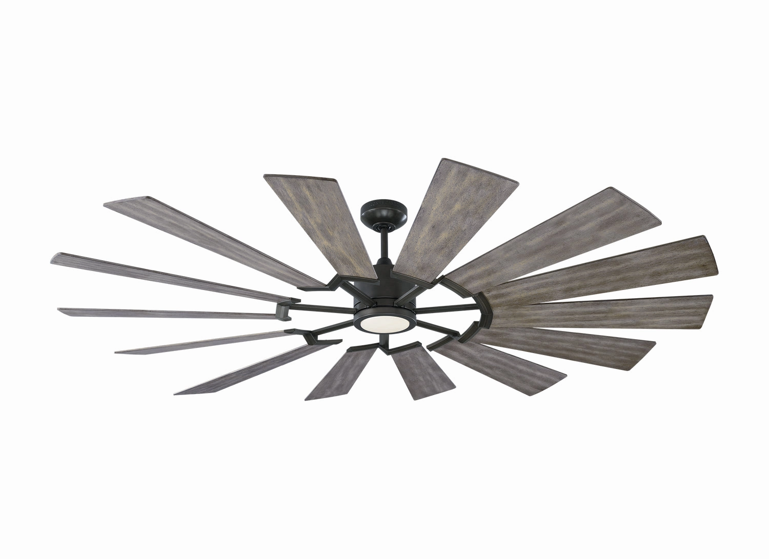 Visual Comfort Prairie Indoor/Outdoor DC Ceiling Fan with 15W LED and Remote