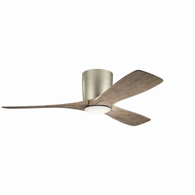 Volos 48"Ceiling Fan Brushed Nickel quiet electric fans for home use