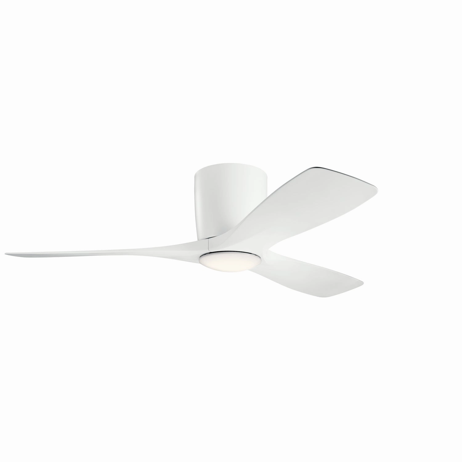 Volos 48"Ceiling Fan Matte White space-saving huggers with modern style