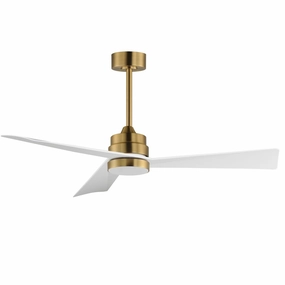 Vortex 52"Ceiling Fan Natural Aged Brass energy-efficient fans for everyday cooling